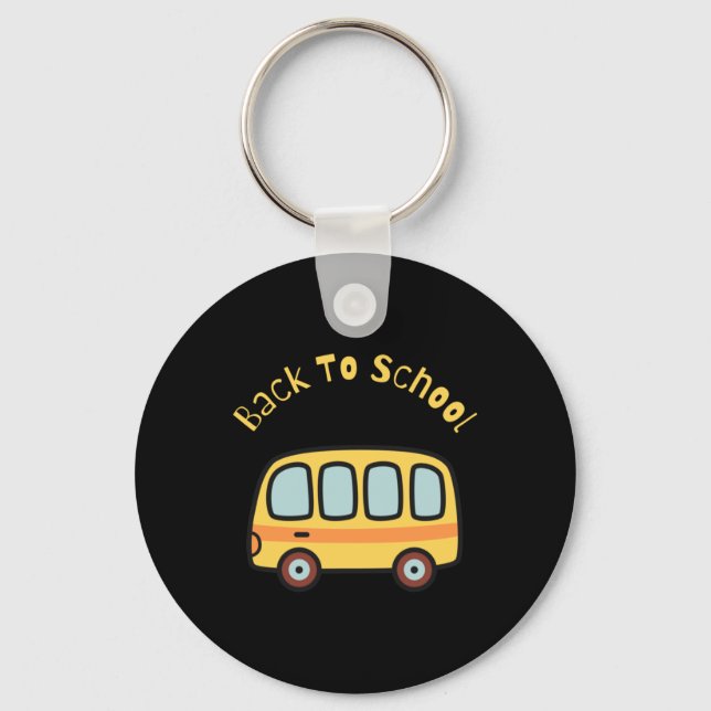 Back To School 4  Key Ring (Front)