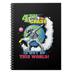 Back to School 4th Grade Space Out of this World Notebook