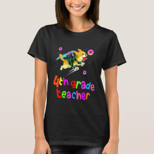 Back To School 4th Grade Teacher Corgi Dog Pet Don T-Shirt