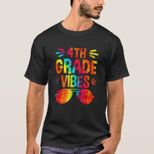 Back To School 4th Grade Vibes First Day Teacher T-Shirt