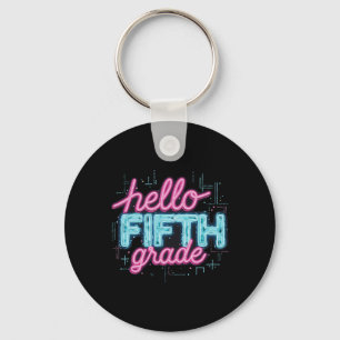 Back To School 5th Grade Collection Key Ring