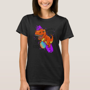 Back To School 5th Grade Dinosaur Pop It Fidget To T-Shirt