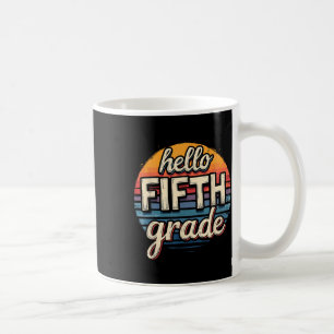 Back To School 5th Grade Outfit Coffee Mug