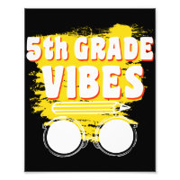 Back To School 5th Grade Vibes Shirt First Day Kid