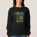 Back To School 6th Grade Square Root Of 36 Math Ki Sweatshirt<br><div class="desc">Back To School 6th Grade Square Root Of 36 Math Kids Teacher</div>