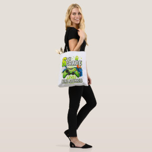 Back to School 6th Sixth Grade Level Unlocked Tote Bag
