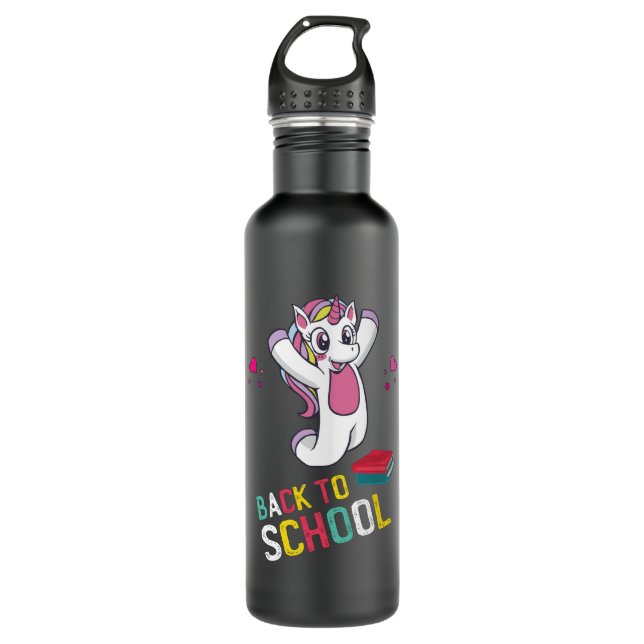 Back to school 710 ml water bottle (Front)