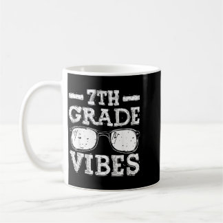 Back To School 7th Grade Vibes Shirt First Day Coffee Mug
