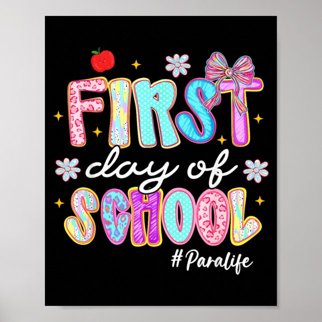 Back To School Artwork Poster (Front)