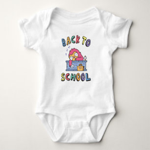 Back to school baby bodysuit