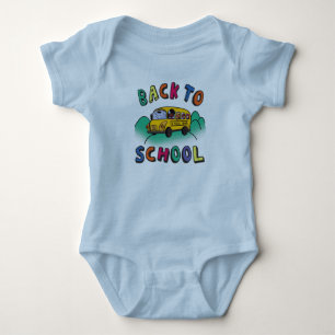 Back to school baby bodysuit