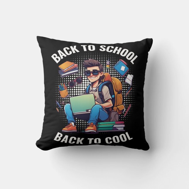 Back To School Back To Cool Cushion (Front)