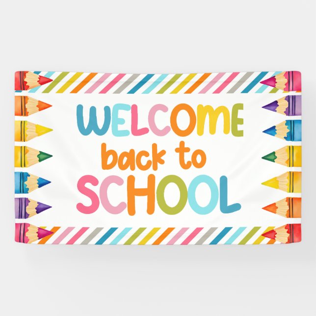 Back to school Banner (Horizontal)