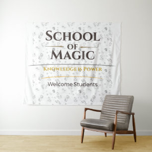 Back to School Banner Classroom Decor Teacher Bann Tapestry