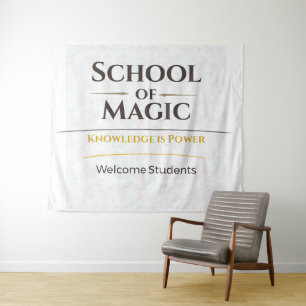 Back to School Banner Classroom Decor Teacher Bann Tapestry