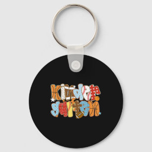 Back To School Baseball Basketball Kindergarten,sp Key Ring