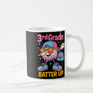 Back To School Baseball Ice Cream Drip First Day O Coffee Mug