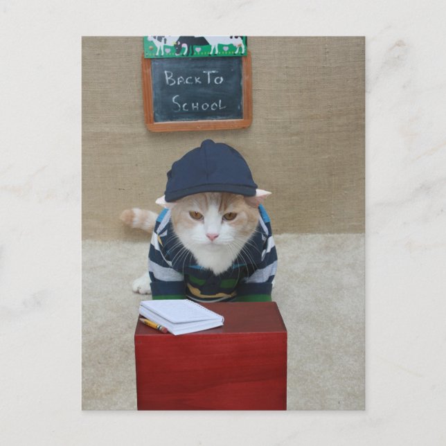 Back to School Bubba Postcard (Front)