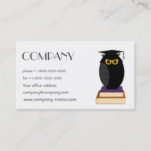 Back to School Business Card