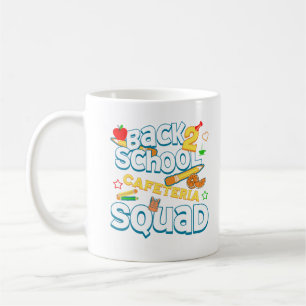 Back To School Cafeteria Squad Proud Lunch Lady Coffee Mug