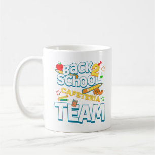 Back To School Cafeteria Team Proud Lunch Lady Coffee Mug