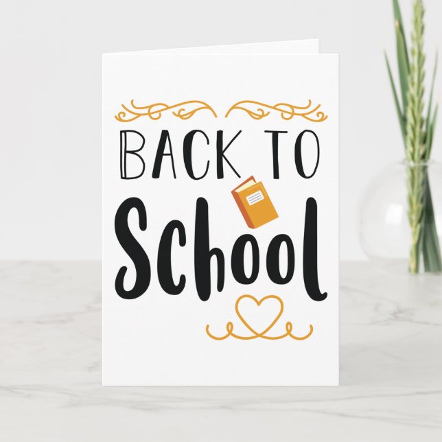 Back to School Card (Front)