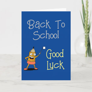 back to school card