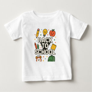 Back to School Cartoon Kids Shirt