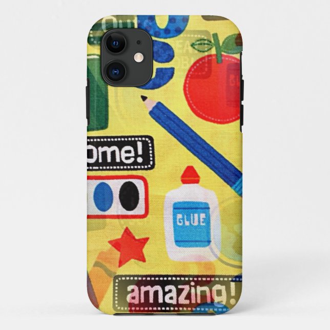 back to school Case-Mate iPhone case (Back)