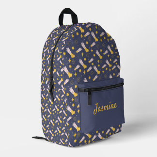 Back To School - Celestial Wonder Personalised Printed Backpack