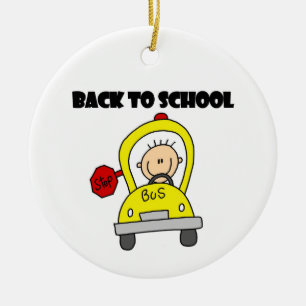 Back to School Ceramic Tree Decoration