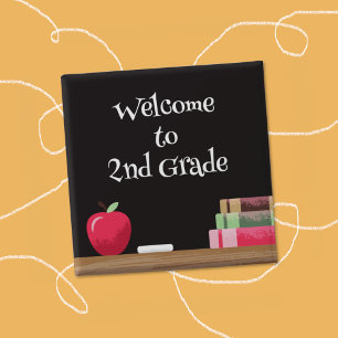 Back-to-School Chalkboard   Apple   Books Button