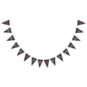 Back to School Chalkboard Classroom Decor Bunting