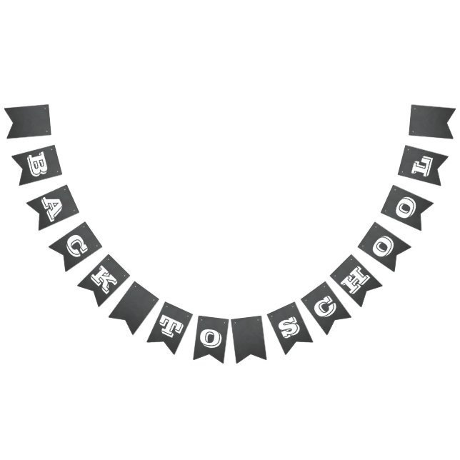 Back to school - chalkboard design banner (All)