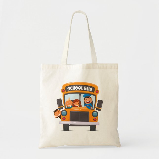 Back to School Children Tote Bag (Front)