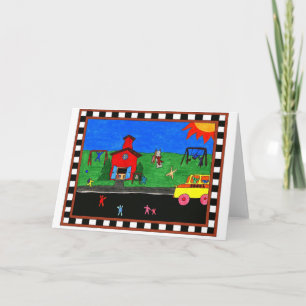 Back To School Classic Greeting Card