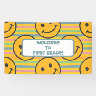 Back to School Classroom Teacher Boho Retro Banner