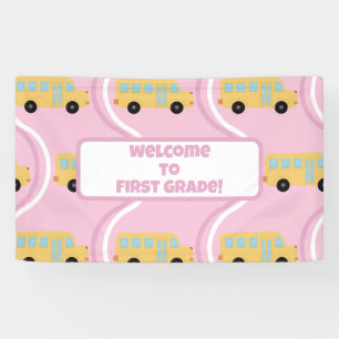 Back to School Classroom Teacher Boho Retro Banner