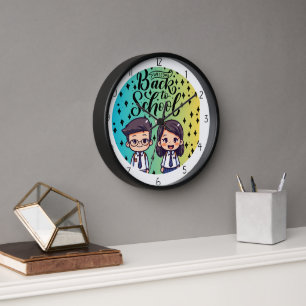 back to school clock