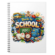 Back to School Colorful Illustration