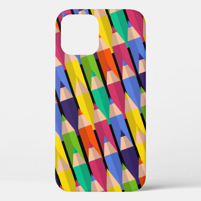 back to school coloured pencils Case-Mate iPhone case (Back)