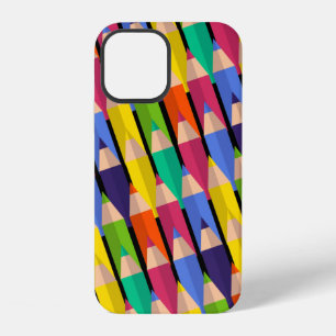 back to school coloured pencils iPhone 12 case