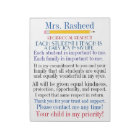 Back to School Commitment to Parents