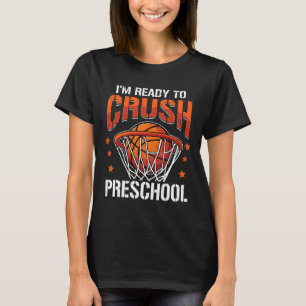 Back To School Crush Preschool Basketball Boys Kid T-Shirt