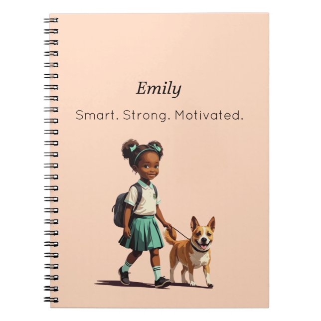 Back to School Custom Notebook (Front)