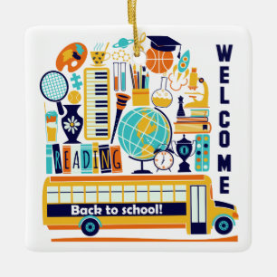 Back to School custom ornament
