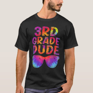 Back To School Cute 3rd Grade Dude Student First D T-Shirt