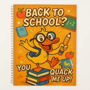 Back to School    Cute Duck Cover for Teach Planner