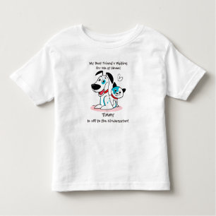 Back to School   Cute First Day Leaving Your Pets Toddler T-Shirt