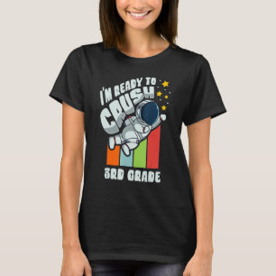 Back To School Cute First Day Of 3rd Grade Astrona T-Shirt